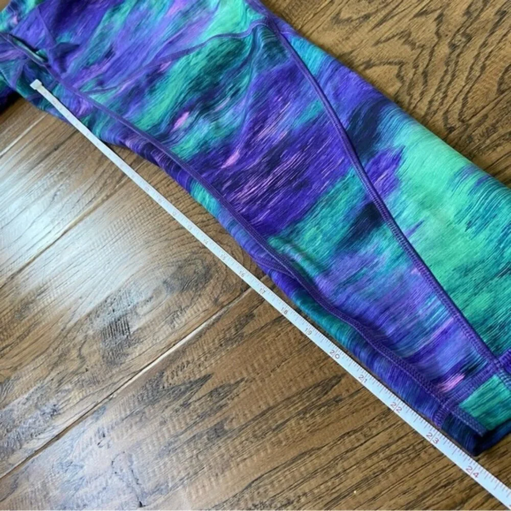 Lululemon Time to Shine Tight Rio Nights Multi size 12